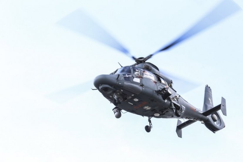 Karinių oro pajėgų sraigtasparnis dalyvavo paieškos operacijoje