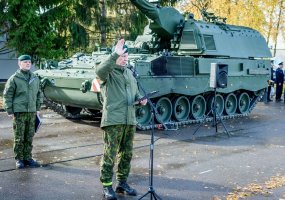 „Saulės mūšio“ rikiuotės aikštėje prisiekė NPPKT kariai - 1