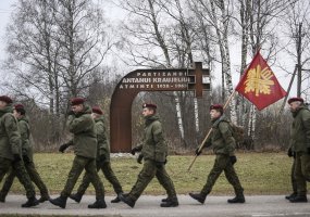 Atsisveikinimas su Antanu Kraujeliu-Siaubūnu - 1