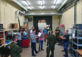 Soldiers of the Air Defence Battalion test components of the NASAMS defence system  - 3