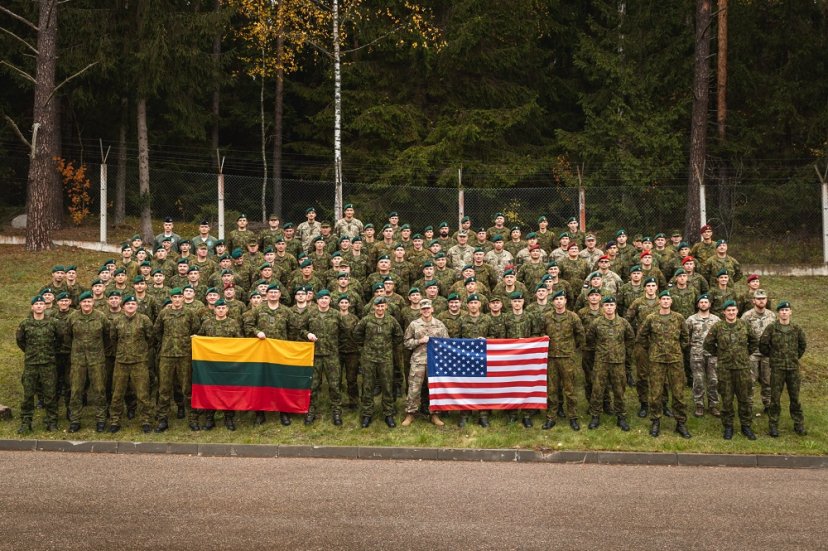 Lithuanian Land Force Staff training operational planning and command