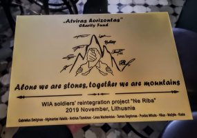 Vyksta sužeistų karių reintegracijos projektas „Ne riba“ - 2