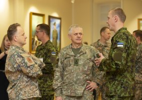 Gynybos štabo viršininkas brg. gen. G. Zenkevičius dalyvavo Baltijos šalių karinio komiteto... - 3