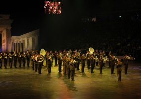 Lietuvos kariuomenės orkestras suspindėjo „Berlin Tattoo“ festivalyje - 1