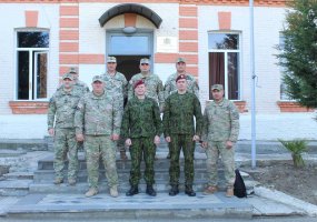 Savanorių pajėgų vadas lankėsi Sakartvele - 2