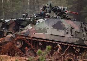 MPB „Geležinis Vilkas“ vienetai su NATO priešakinių pajėgų batalionu pasirengę atlikti kovines... - 3