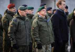 Iškilmingai paminėtos pergalės Radviliškio mūšyje 100-osios metinės - 2