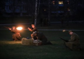 Iškilmingai paminėtos pergalės Radviliškio mūšyje 100-osios metinės - 5