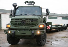 Lietuvos kariuomenėje bus naudojami didelės galios vilkikai  - 2