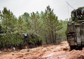 Large offensive and defensive operation at the military exercise in Švenčionys region  - 2
