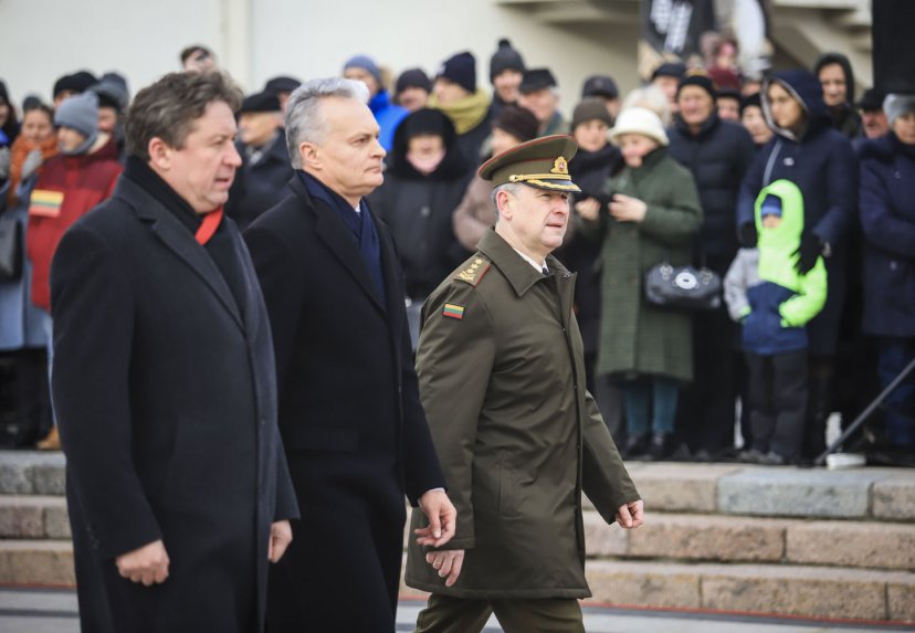 Lietuvos kariuomenės vadas: šiandien Lietuvos kariuomenės kovinė galia išaugo 