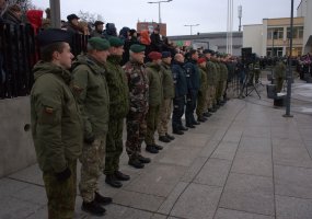 Kunigaikščio Margirio pėstininkų bataliono karių priesaika Radviliškyje - 3