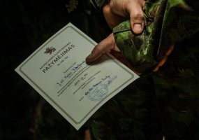 Vaidoto bataliono jaunieji kariai įrodė savo vertę - 5
