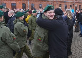 Parengtąjį Lietuvos kariuomenės rezervą papildė dar viena karo inžinierių laida - 4