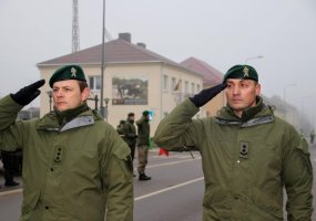 Artėjant gražiausioms metų šventėms Lietuvos kariuomenės daliniuose ištarti priesaikos žodžiai - 2