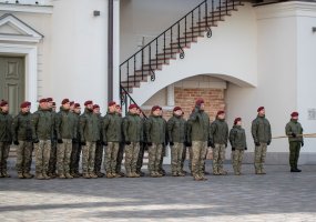 Malyje tarnaujantys kariai paminėjo Lietuvos vėliavos dieną - 2