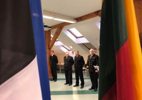 Lietuvos karininkas perėmė vadovavimą Baltijos šalių priešmininių laivų junginiui - 1