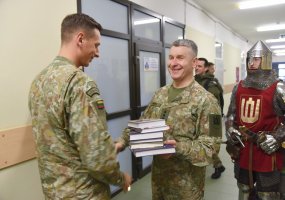 Kariuomenės vadas lankėsi Gedimino štabo ir Ryšių bei informacinių sistemų batalionuose  - 4