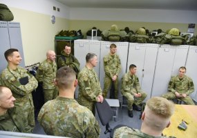 Kariuomenės vadas lankėsi Gedimino štabo ir Ryšių bei informacinių sistemų batalionuose  - 5