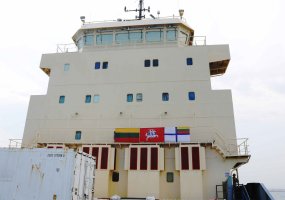 Lithuanians' service protecting a WFP ship in the Indian Ocean was outstanding - 4