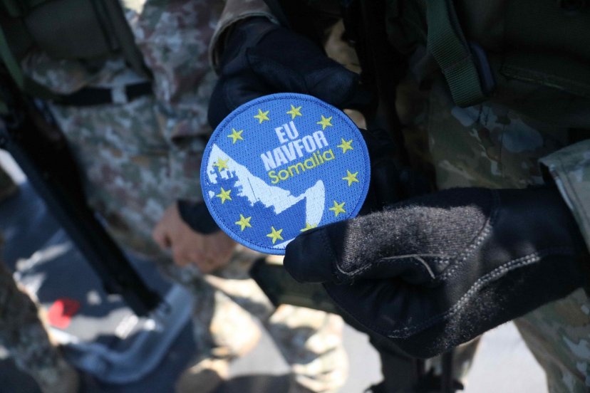 Lithuanian soldiers deployed back from the international EU operation off the coast of Somalia...