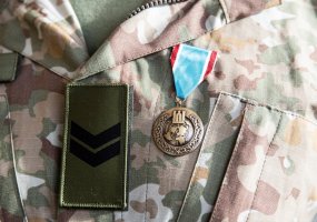 Gynybos štabe apdovanoti iš Irako grįžę Lietuvos kariai - 6
