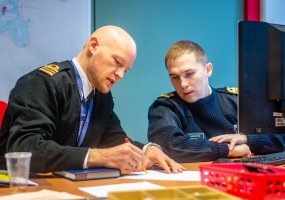 Lithuanian Navy personnel are training at a MARCOM exercise - 1