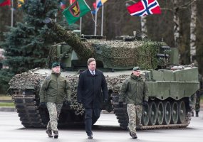 7th rotation of the NATO enhanced Forward Presence Battalion Battle Group begins service in... - 2