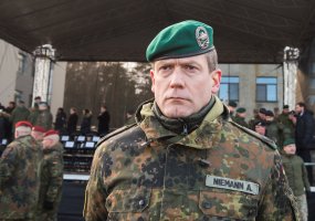 7th rotation of the NATO enhanced Forward Presence Battalion Battle Group begins service in... - 4