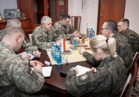 Chief of the Defence Staff met with Poland's military leadership  - 1