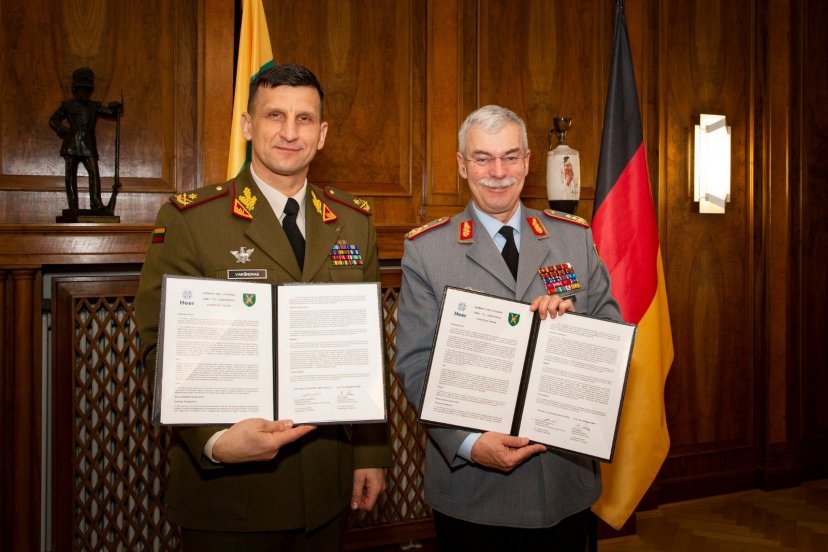 Lithuanian and German armies are working towards a more efficient cooperation