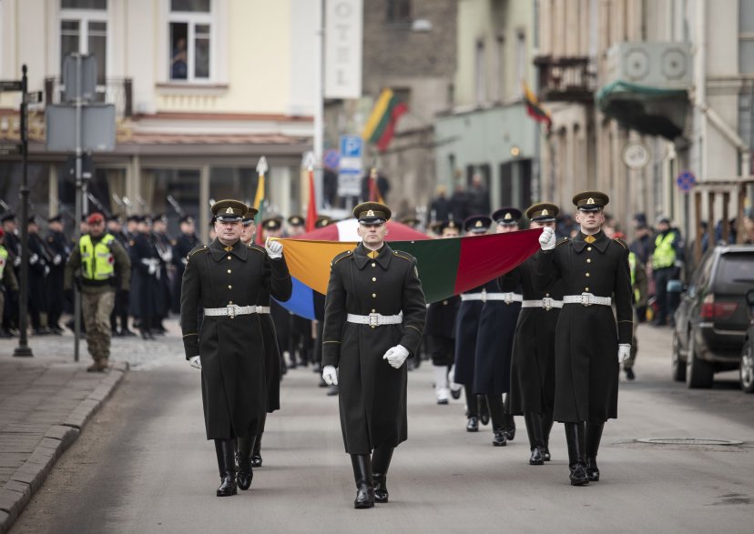Paminėtos Lietuvos valstybės atkūrimo ir Lietuvos  partizanų Nepriklausomybės Deklaracijos...