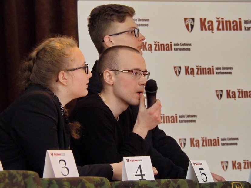 Kviečiame dalyvauti konkurse „Ką žinai apie Lietuvos kariuomenę“ 