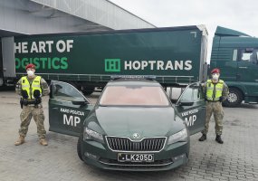 Lietuvos kariuomenės Karo policijos pareigūnai remia Lietuvos policiją patruliuodami... - 3