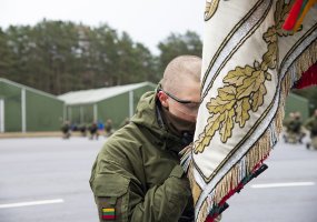 Iškilminga priesaikos ceremonija Didžiojo Lietuvos etmono Jonušo Radvilos mokomajame pulke - 3