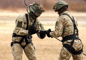 Karaliaus Mindaugo husarų bataliono žvalgų treniruotė: infiltracija - 6