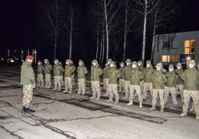 7th rotation of the Force Protection Unit left for Mali  - 4