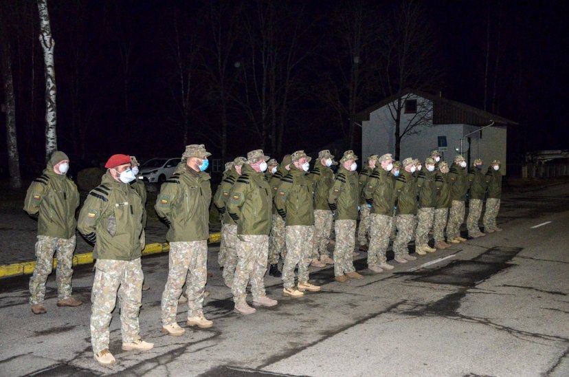 7th rotation of the Force Protection Unit left for Mali 