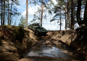 Pamažu prisijaukinami „Vilkai“: rengiami pėstininkų kovos mašinų įgulų vadai - 5