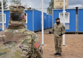 Padėkota JAV rotacinių pajėgų pamainos kariams - 2