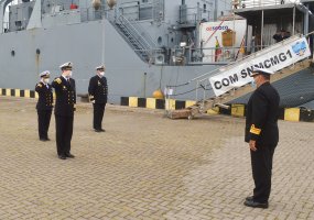 Lietuvoje lankosi NATO Nuolatinės parengties priešmininių laivų grupės laivai - 3