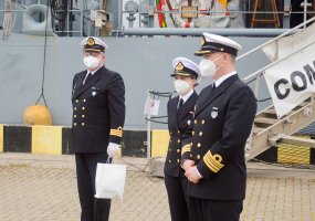 Lietuvoje lankosi NATO Nuolatinės parengties priešmininių laivų grupės laivai - 4
