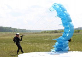 Parašiutinio rengimo centro instruktoriai išbandė naujus parašiutus - 6