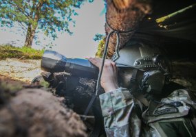 „Barboros ryžtas 20“: poligoną Pabradėje drebino lietuvių ir olandų haubicos  - 2