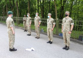 Lietuvos kariuomenės mokykloje išleista nauja Puskarininkių karjeros I pakopos kurso laida  - 1