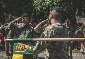 Klaipėdoje - Dragūnų bataliono vadų pasikeitimo ceremonija  ir šauktinių išlydėtuvės į atsargą - 3