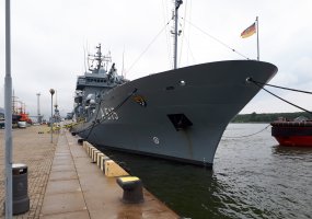 Klaipėdoje lankosi trys Vokietijos kariniai laivai - 4