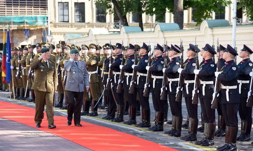 Chief of Defence thanks Allied Joint Force Command Brunssum for active support to...