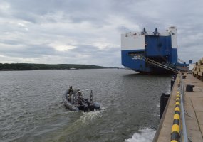 Lietuvos kariuomenė užtikrino JAV laivo eskortą - 6