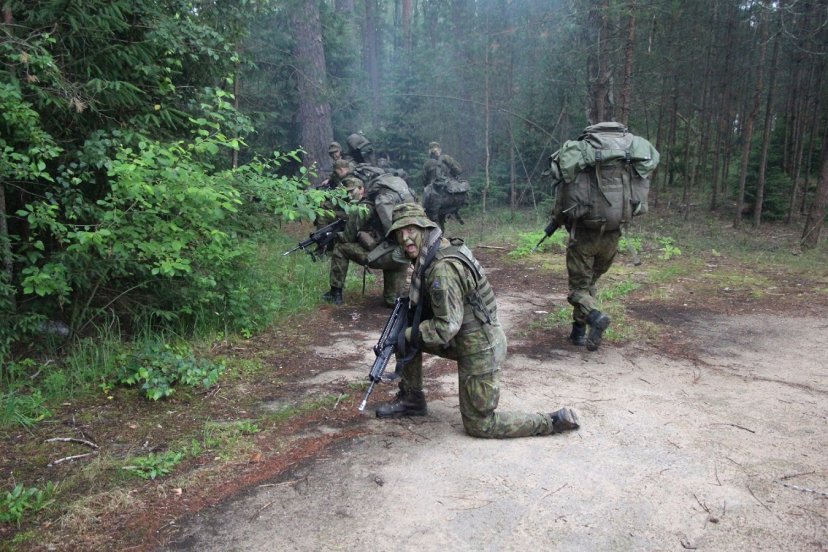 JKVM: stabtelėjimas prieš kvalifikacijos egzaminą – lauko pratybos